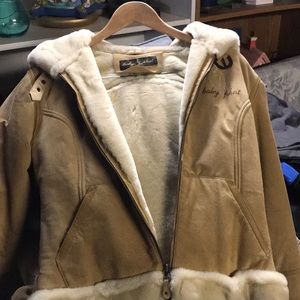 Baby phat women suede jacket